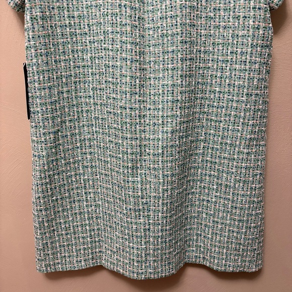 Tuckernuck Sea Glass Tweed Jackie Dress Mixed Turquoise Blue Green XXXL NWT New - Picture 11 of 16